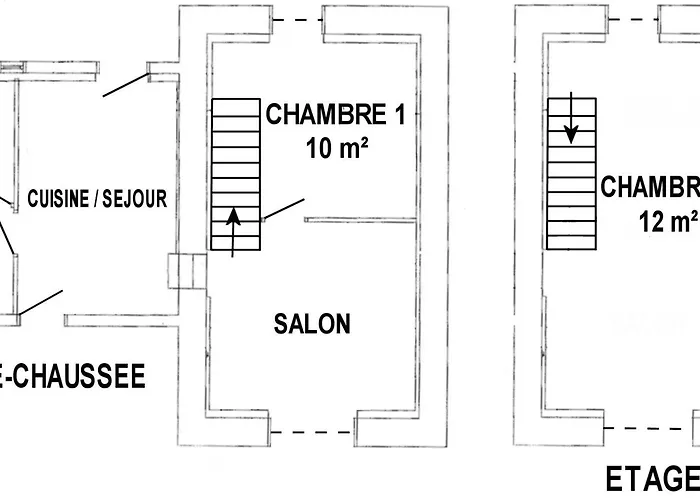 بيت للعطل Maison Familiale Moderne, 300m Du Centre, 500m De La Mer, Wifi Gratuit, Draps Inclus. - Fr-1-306-1206 *